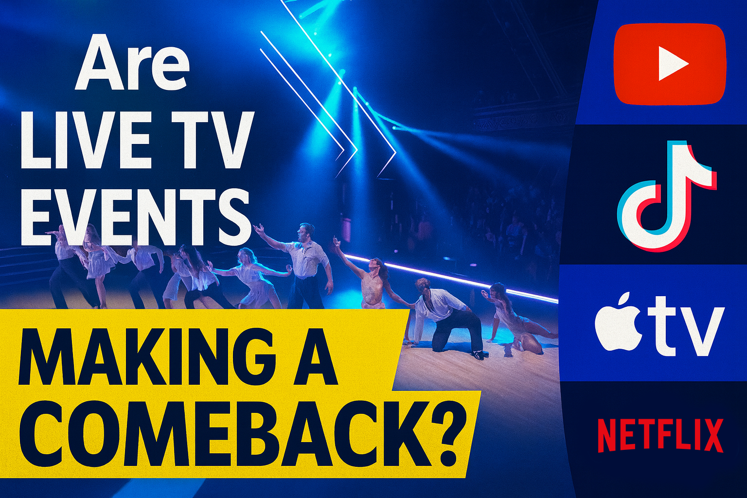 Live TV Is Back? “Dancing With The Stars” Spike